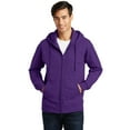 thumbnail image 1 of Port & Company 174 Fan Favorite Fleece Full-Zip Hooded Sweatshirt. PC850ZH, 1 of 2