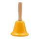 thumbnail image 1 of Campana de llamada de mano fuerte con mango de madera, cascabeles navideños, 1 of 5