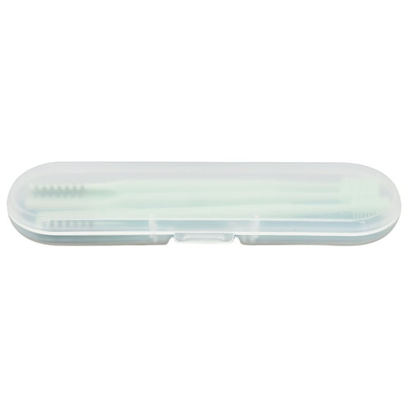 Recortador de vello nasal manual de 3 piezas con doble cabezal y rotación de 360 grados, limpieza profunda, color verde menta