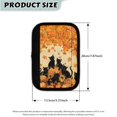 thumbnail image 6 of SEANATIVE Black Cat Refrigerator Door Handle Covers Set of 2 Maple Leaves Kitchen Appliance Handles Decor Covers Thanksgiving Fridge Microwave Oven Dishwasher Door Handle Protector Fall Decoration, 6 of 7
