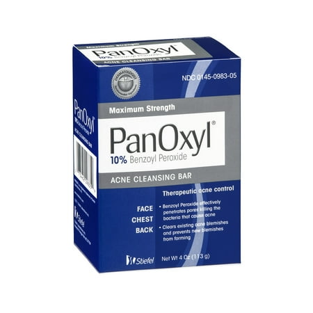 Panoxyl Acne Cleansing Bar Maximum Strength 4 0 Oz