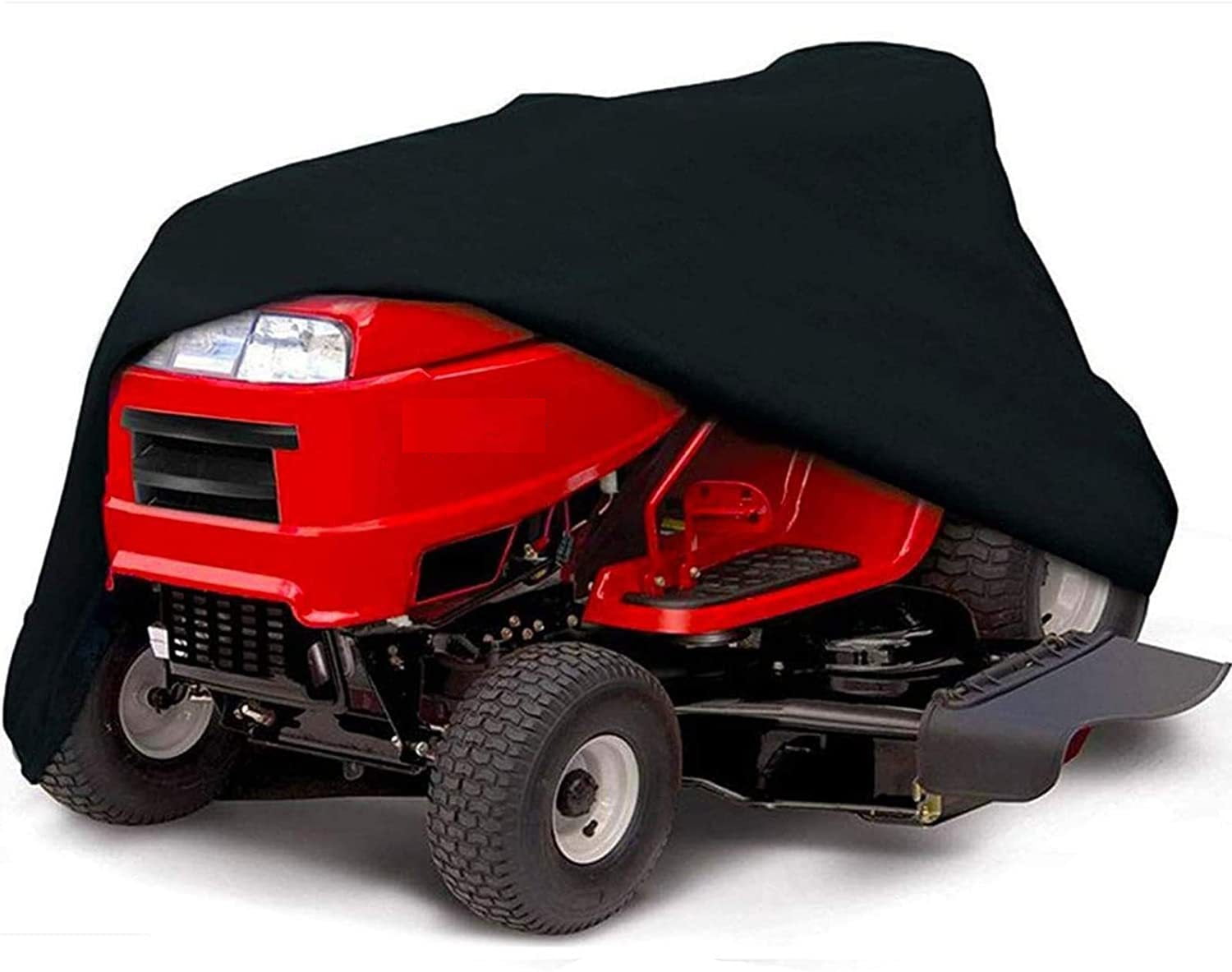 Lawn Mower Cover-Heavy Duty 420D Waterproof Push Mower Cover,Lawnmower  Cover Waterproof Outdoor-Full Protection against Water,UV,Wind,Fit with
