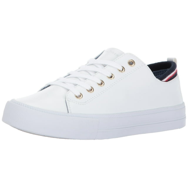 Zapatilla Tommy Hilfiger Two para mujer, color blanco, talla 9.5