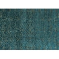 thumbnail image 1 of Ahgly Company Indoor Rectangle Abstract Light Blue Modern Area Rugs, 2' x 3', 1 of 4