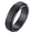 Black, variant on 6 mm Wide Spinner Ring Sandblasted Stainless Steel for Men and Women