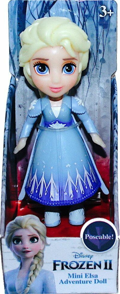 Disney Frozen 2 Petite Elsa Adventure Doll With Comb Mini 3 for sale online 