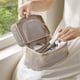 thumbnail image 4 of Divided cosmetic storage pouch for vacation Breathable mesh material ensures quick drying. Weekend Getaway, 4 of 5