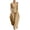 Khaki, variant on Women's Wide Leg Jumpsuit Tie One Shoulder Sleeveless Jumpsuits Belt Cinched Waist Summer Party Holiday Rompers with Pockets Western Bohemian