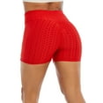 thumbnail image 3 of VENUZOR Women Yoga Shorts Ruched Sexy Butt Lifting Anti Cellulite Shorts Booty Scrunch Textured Workout Shorts, 3 of 6