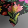 thumbnail image 3 of Pioneer Flower Floral Print Pattern Rectangle Tablecloth 60"x84",Waterproof Polyester Rectangle Table Cloth, Wipeable Spillproof Polyester Tablecloth for Dining, Camping, Indoor and Outdoor, 3 of 5