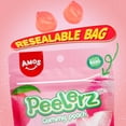 thumbnail image 5 of Peelerz Gummy Peach Peeling Candy, Peelable Fruit Snacks, Resealable 2.19oz Bag Gift Candy (Pack of 3), 5 of 5