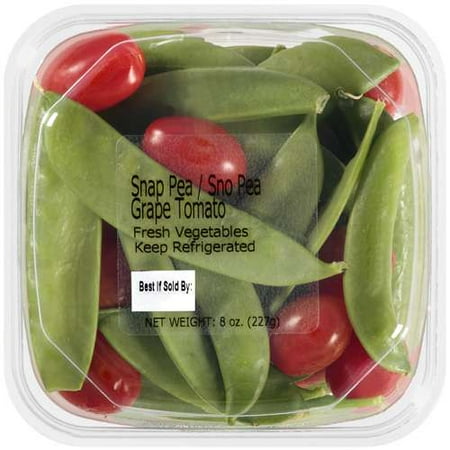 Caito Foods: Snap Pea/Sno Pea Grape Tomato, 8 oz
