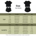 thumbnail image 4 of 5-14T Kids Girls Boys Tracksuit 2 Pieces Set Crop Tops with Shorts Pants Sport Set Pyjama Sets, 4 of 10