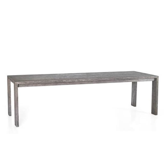 Padmas Plantation OL-RAL13-108 30,5 x 108,25 x 39,11 Po Table de Salle à Manger Extérieure en Teck Récupéré Ralph&44; Naturel