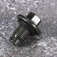 thumbnail image 3 of Tornillo De Drenaje De La Bandeja De Aceite, Tornillo De Desagüe De Aceite Tornillo De Tornillo Aqurayo De Aceite De Aceite Refage De Repuesto Automotor El Motor De Agua, 3 of 7