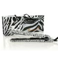 thumbnail image 2 of ISO Beauty Spectrum Pro Limited Animal 1.25" Ceramic Hair Straightener (White Zebra), 2 of 7