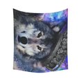 thumbnail image 3 of MYPOP Wall Art Animal Wolf Hanging Wall Tapestry 51x60 inches, 3 of 3