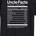 thumbnail image 3 of Instant Message - Uncle Facts - Men's Short Sleeve Graphic T-Shirt, 3 of 6