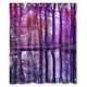 thumbnail image 1 of ABPHQTO Cortina de ducha de árboles morados otoñales Cortina de ducha impermeable 150x180 cm, 1 of 2