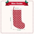 thumbnail image 3 of Salouo Ladybugs And White Dots Print Christmas Decorations Stockings 1 Pack 18'' Xmas Stockings Holiday Stocking Personalized Farmhouse Decor for Home Family Party Tree, 3 of 7