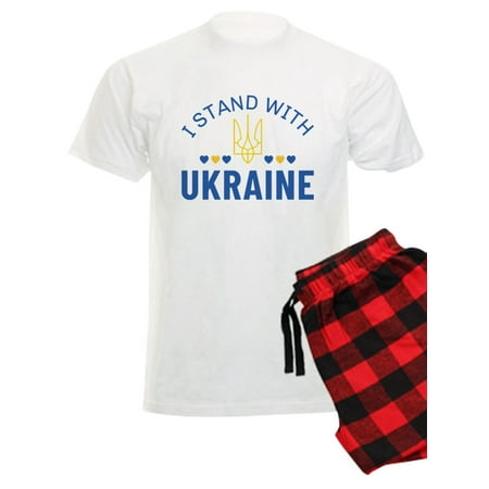

CafePress - I Stand With Ukraine - Men s Light Pajamas