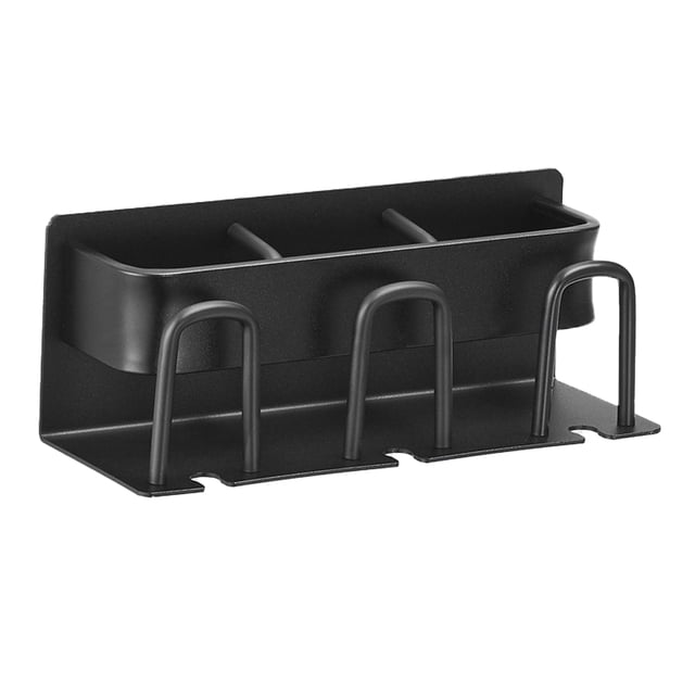 Soporte para cepillo de dientes, estante de almacenamiento de pasta de dientes eléctrico montado en la pared