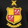 thumbnail image 3 of CafePress - Delta Chi Coat Of Arms T Shirt - Women's V-Neck Dark T-Shirt, 3 of 4