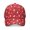 Christmas Bell Pine Tree Pattern, variant on Christmas Cabin Pine Tree Pattern Baseball Cap, Casual Daily Hat with Snap Closure & Sweatband, Polyester Construction Gifts for Sports Outdoor Travel