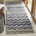 thumbnail image 2 of SAFAVIEH Tahoe Simonette Chevron Area Rug, Grey/Light Blue, 5'1" x 7'6", 2 of 5