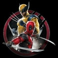 thumbnail image 2 of Junior's Marvel: Deadpool & Wolverine Badge Graphic T-Shirt, 2 of 4
