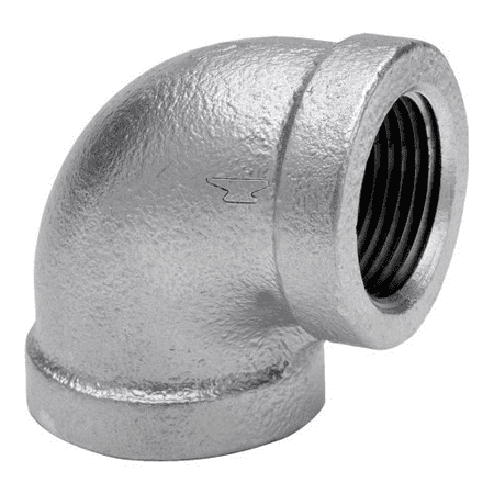 Int Elbow - ANVIL INTERNATIONAL INC 8700125407 3/4x1/2 Galvanized Reducing Elbow