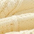 thumbnail image 6 of GXWEA Girls White Sweater 9-12 Month Girl Clothes Kids Baby Sweater Cardigan Cable-Knit Spring Coat Long Sleeve Cardigan For Baby Beige 6-9 Months, 6 of 9