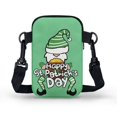 thumbnail image 2 of HELLHERO St. Patrick's Day Leprechaun Gold Adjustable Crossbody Bag, Polyester Double-layer for Adults, 2 of 7