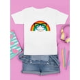 thumbnail image 3 of Image Conscious Studious Rainbow T-Shirt Juniors -Jay Fleck Designs, Unisex Regular Fit, 3 of 4