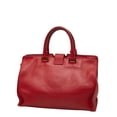 thumbnail image 2 of Pre-Owned Saint Laurent Y-Line Petit Cabas Handbag/Shoulder Bag, 2-Way, Red and Gold... (Fair), 2 of 16