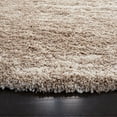 thumbnail image 3 of SAFAVIEH Hudson Shag Jacinda Abstract Area Rug, Ivory/Beige, 7' x 7' Round, 3 of 8