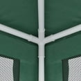 thumbnail image 6 of Carevas Party Tent with 6 Mesh Sidewalls Green 9.8'x19.7' HDPE, 6 of 7