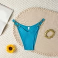 thumbnail image 6 of vigerkar Women O Ring Bikini Bottoms Full Coverage Swimsuit Bottom Low Waist Low Rise Bathing Suit (Sky Blue, M), 6 of 6