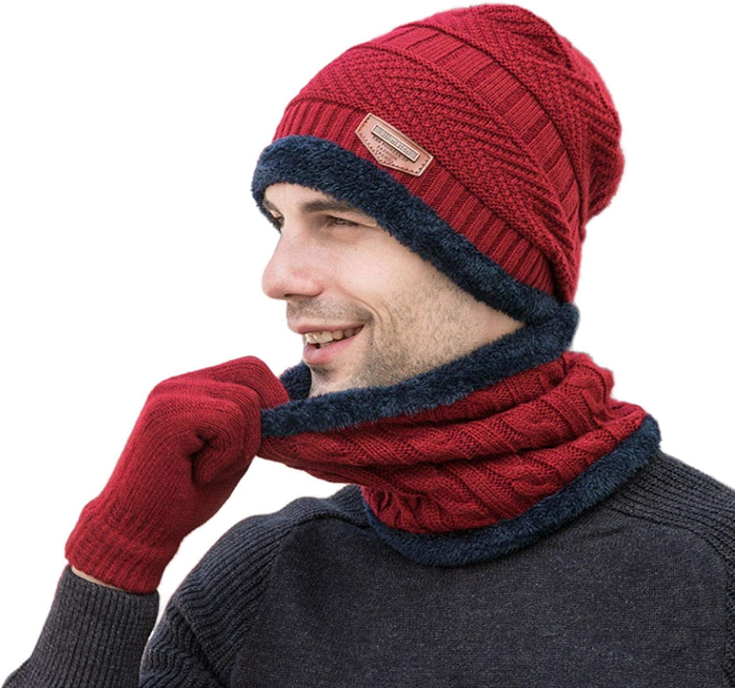 Clearance! Fdelink Beanie Hat Winter Hats Men's Winter Knitted