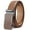 #0B Brown, variant on Men's Belt, KM Legend Leather Ratchet Dress Belt for Men, Jeans Belt with Adjustable Buckle, Trim to Fit for Your Size