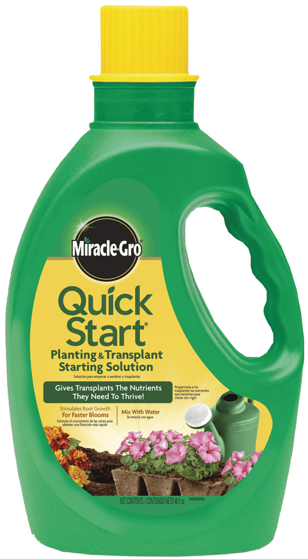 Miracle-Gro Quick Start Planting & Transplant Starting Solution 48 fl. oz.