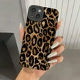 thumbnail image 3 of Funda de teléfono con estampado de leopardo, carcasa a prueba de golpes para iPhone 15, 14, 13, 12, 11, 16 Pro Max, XS, X, XR, 7, 8 Plus, SE 2, 3 of 5