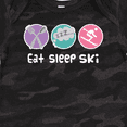 thumbnail image 4 of Inktastic Skiing Eat Sleep Ski Sports Girls Baby Bodysuit, 4 of 5