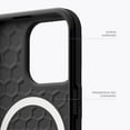 thumbnail image 6 of UAG iPhone 15 Pro Case 6.1" Civilian Black Built-in Magnet Compatible with MagSafe Charging Rugged Military Grade Dropproof Protective Cover by URBAN ARMOR GEAR, 6 of 9
