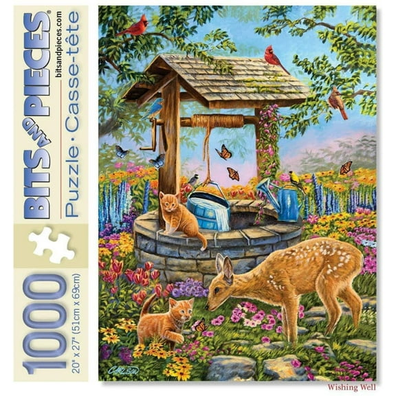 Wishing Well by Cory Carlson 1000 Piece Puzzle
