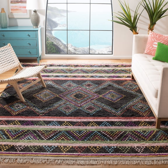 Safavieh Kenya Burke Geometric Area Rug, Multi, 8' x 10'
