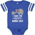 thumbnail image 3 of Inktastic Best Nonna Ever Grandchild Boys or Girls Baby Bodysuit, 3 of 5