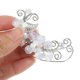 thumbnail image 5 of BEADCEST 1Par Aretes Ear Wrap En Con Floral Y Perla Para Uso Decorativo En Mujer, 5 of 8