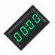 thumbnail image 5 of Roloj LED Luminoso digital para Automóvil - RELOJ Electrónico para Tablero Con Funciones de fecha y temporizador Verde, 5 of 7
