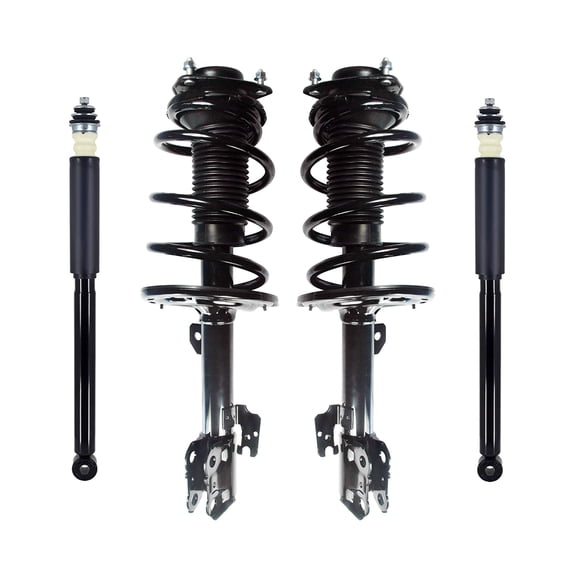 Set 4 Front Quick Strut-Rear Complete Shock Kit For 2011-2014 Toyota Sienna AWD